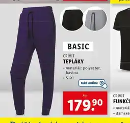 Lidl Tepláky nabídka