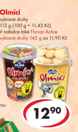 CBA OLMA Olmíci nabídka