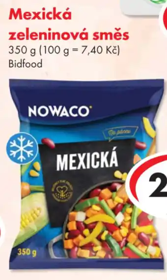 CBA NOWACO Mexická zeleninová směs nabídka