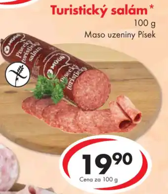 CBA Turistický salám nabídka