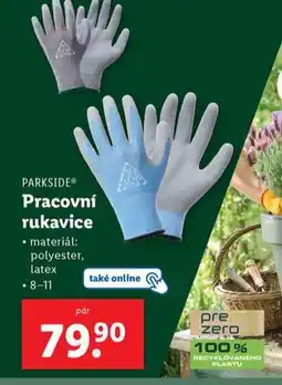 Lidl Pracovní rukavice nabídka