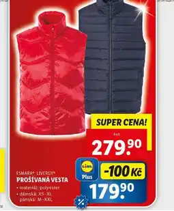 Lidl Prošívaná vesta nabídka