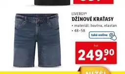 Lidl Džínové šortky nabídka