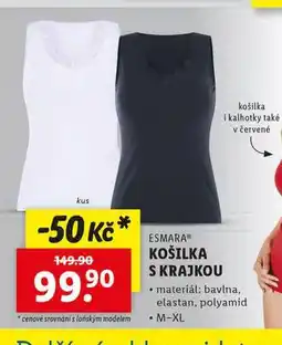 Lidl Košilka s krajkou nabídka