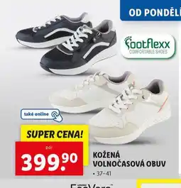 Lidl Kožená volnočasová obuv nabídka