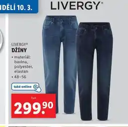 Lidl Džíny nabídka