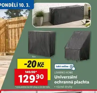 Lidl Univerzální ochranná plachta nabídka