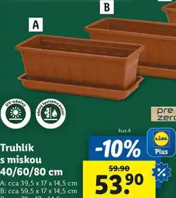 Lidl Truhlík s miskou 40 cm nabídka