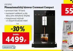 Lidl Plnoautomatický kávovar cremmaet compact nabídka