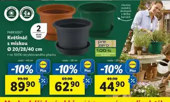 Lidl Květináč s miskou 40 cm nabídka