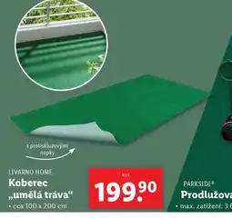 Lidl Koberec umělá tráva nabídka