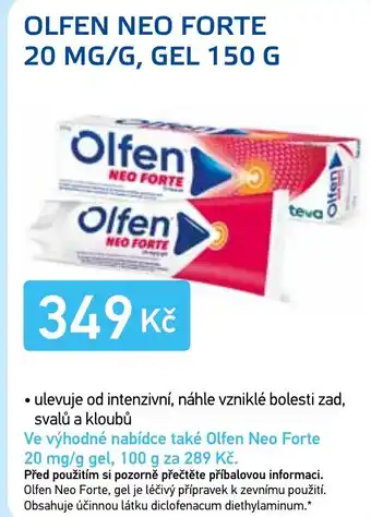 Lékárna AGEL Olfen neo forte nabídka