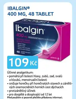 Lékárna AGEL Ibalgin® 400 mg, 48 tablet nabídka