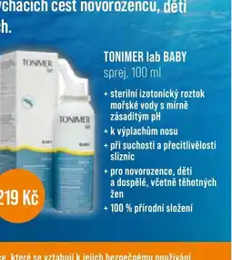 Lékárna AGEL TONIMER lab BABY nabídka