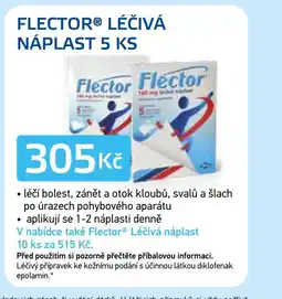 Lékárna AGEL Flector® léčiv náplast 5 ks á nabídka