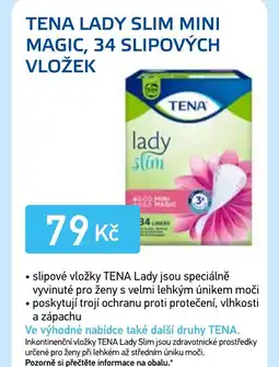 Lékárna AGEL Tena lady slim mini magic, 34 slipových vložek nabídka