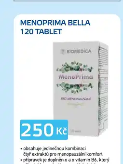 Lékárna AGEL Menoprima bella 120 tablet nabídka