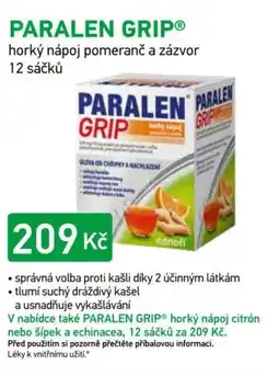 Alphega Lékárna Paralen gripⓡ nabídka