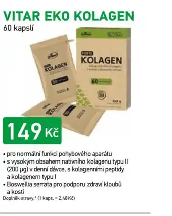 Alphega Lékárna Vitar eko kolagen 60 kapslí nabídka