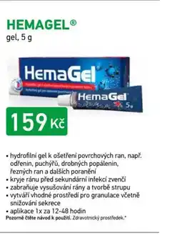 Alphega Lékárna Hemagel® nabídka