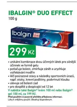 Alphega Lékárna Ibalginⓡ duo effect nabídka