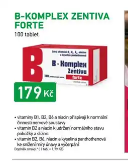 Alphega Lékárna B-komplex zentiva forte nabídka