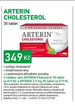 Alphega Lékárna Arterin cholesterol nabídka