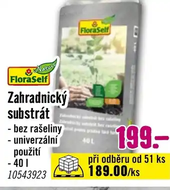 Hornbach Zahradnický substrát nabídka