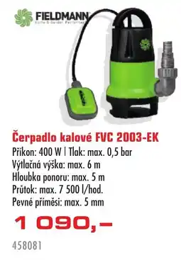 Uni Hobby Čerpadlo kalové FVC 2003-EK nabídka