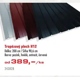 Uni Hobby Trapézový plech H12 nabídka