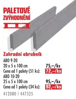 Uni Hobby Zahradní obrubník nabídka