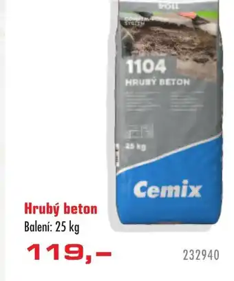 Uni Hobby Hrubý beton nabídka