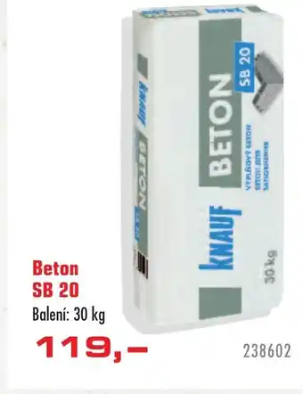 Uni Hobby Beton SB 20 nabídka