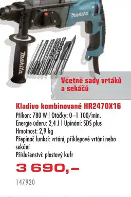 Uni Hobby Kladivo kombinované HR2470X16 nabídka