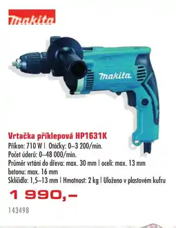 Uni Hobby Vrtačka příklepová HP1631K nabídka