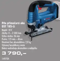 Uni Hobby Pila přímočará aku GST 185-Li nabídka