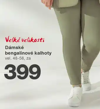 Kik Dámské bengalínové kalhoty nabídka