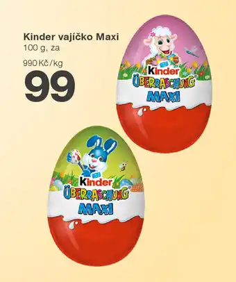 Kik KINDER Vajíčko maxi nabídka