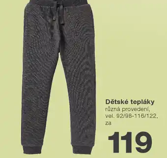 Kik Dětské tepláky nabídka