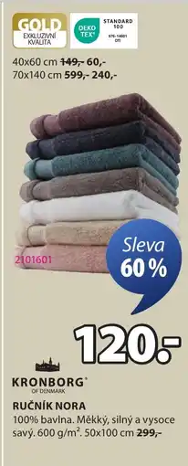 JYSK Ručník Nora nabídka