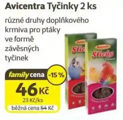 Super Zoo Avicentra tyčinky 2 ks nabídka