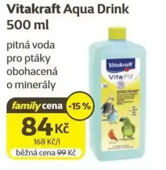 Super Zoo Vitakraft aqua drink nabídka