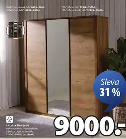JYSK Šatní skříň Vedde nabídka