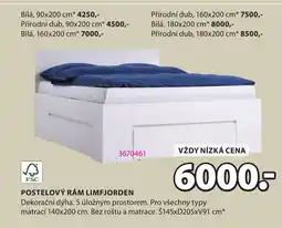 JYSK Postelový rám Limfjorden nabídka