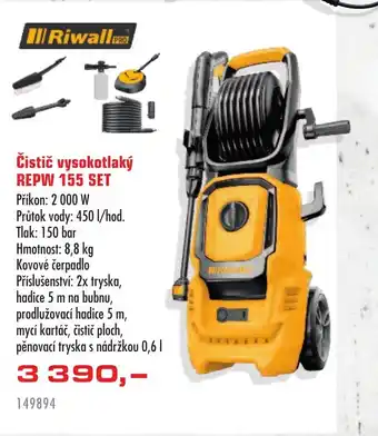 Uni Hobby Čistič vysokotlaký repw 155 set nabídka