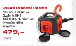 Uni Hobby Venkovní rozbočovač s kabelem nabídka