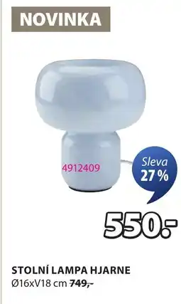 JYSK Stolní lampa Hjarne nabídka