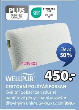 JYSK Cestovní polštář Fossan nabídka
