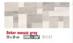 Uni Hobby Dekor mosaic grey nabídka