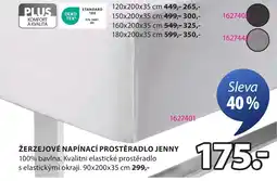 JYSK Žerzejové napínací prostěradlo Jenny nabídka